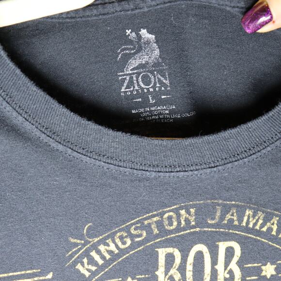 Bob Marley Legend Long Sleeve Shirt Kingston Jamaica Zion L - Picture 3 of 3